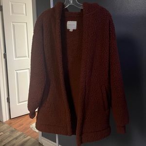American Eagle Fleece Cardigan